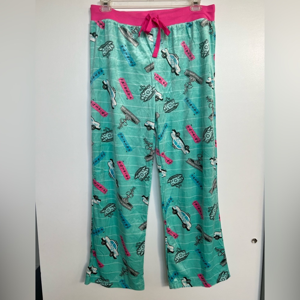 NWOT FRIENDS Super Soft Fleece Drawstring Pajama Pant - Size XL